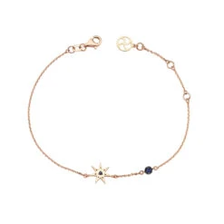 FAIRY STAR GOLD SAPPHIRE BRACELET