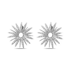 HERA 18K GOLD DIAMOND XLARGE EARRINGS