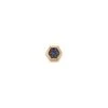 HONEYCOMB GOLD SAPPHIRE PIERCING -Bee Goddess honeycomb gold sapphire piercing