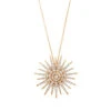 JARDIN STAR GOLD DIAMOND XLARGE NECKLACE -Bee Goddess jardin star gold diamond xlarge necklace 1 1