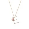LETTER E GOLD DIAMOND PINK SAPPHIRE NECKLACE 2 LETTER E GOLD DIAMOND PINK SAPPHIRE NECKLACE -Bee Goddess letter e gold diamond pink sapphire necklace d60723c5 a3bb 49f0 b847 71ffa714ebb6