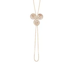 MINERVA GOLD DIAMOND HAND CHAIN