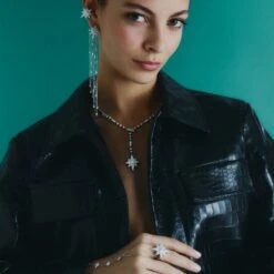 NORTH STAR 18K GOLD DIAMOND RING -Bee Goddess nort star ring2 690688b9 3874 48e4 a95d 5697487a7dcd