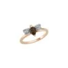 QUEEN BEE BELLA GOLD DIAMOND SMOKY TOPAZ RING 1 QUEEN BEE BELLA GOLD DIAMOND SMOKY TOPAZ RING -Bee Goddess queen bee gold diamond smoky topaz ring