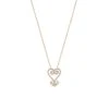 SANKOFA GOLD DIAMOND NECKLACE -Bee Goddess sankofa gold diamond necklace 2