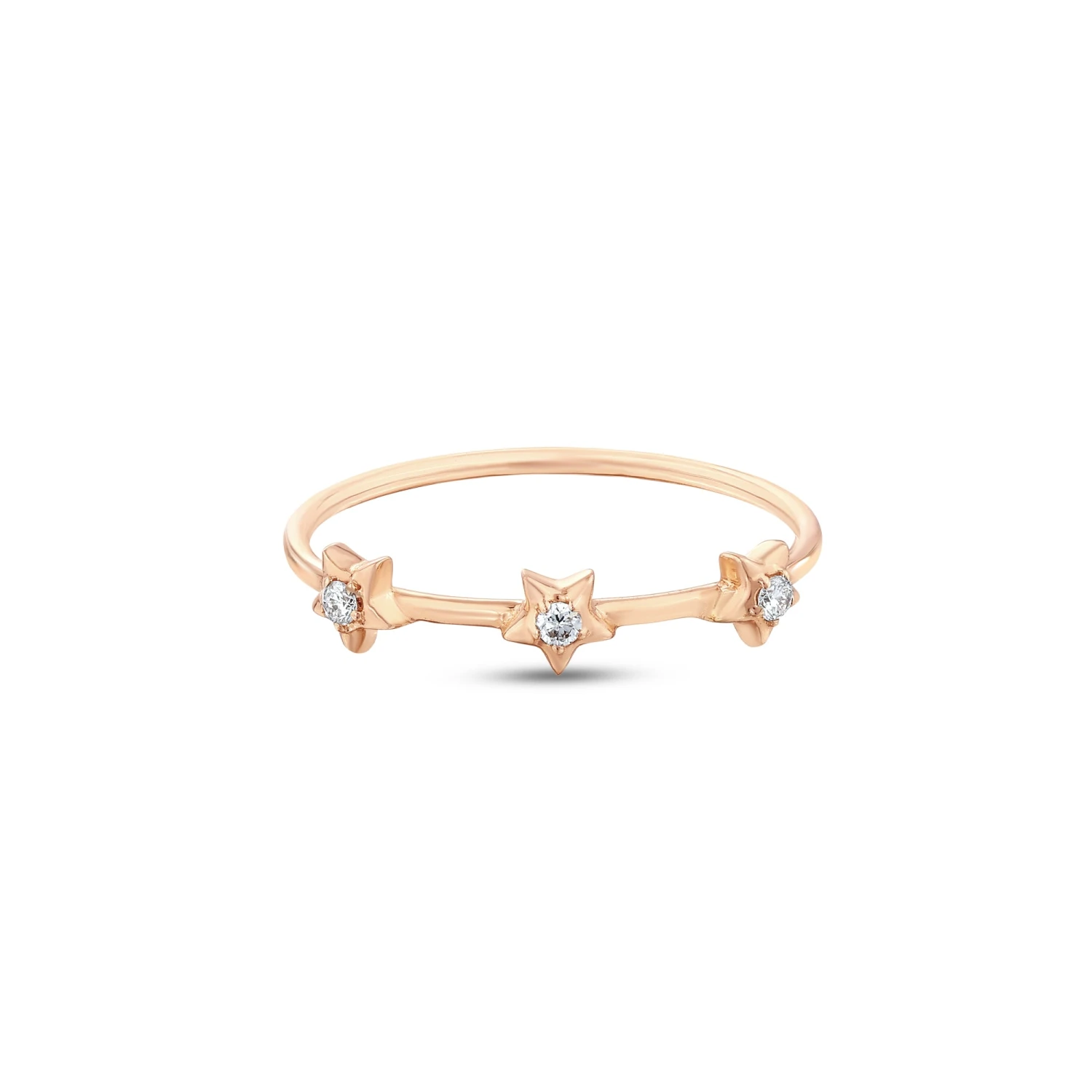 SIRIUS STAR GOLD DIAMOND XSMALL RING 4 SIRIUS STAR GOLD DIAMOND XSMALL RING - Image 2