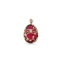 VENUS STAR GOLD DIAMOND TOURMALINE PENDANT